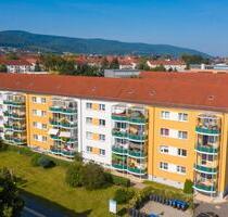 Zentrale 2-Raum-Wohnung mit Balkon - Saalfeld (Saale)