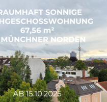Traumhaft sonnige 2Z-DG-Wohnung mit 67qm in Milbertshofen - München Schwabing-Freimann