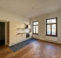 Sonnige 2,5-Zimmer-Wohnung mit historischem Flair in saniertem Altbau - Leipzig Nord