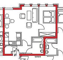 Helle 2-Zimmer-Wohnung nahe Klinikum mit EBK - Eisleben (Lutherstadt)