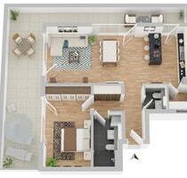 Erstklassige und lichtdurchflutete Penthouse-Wohnung in Deggendorf zu vermieten!