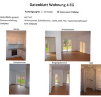 Vermiete schöne Wohnung 60,71 m² (Nichtraucher) - Bad Oeynhausen Rehme