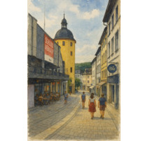 Schöne Etagenwohnung zentral in der Oberstadt - Siegen