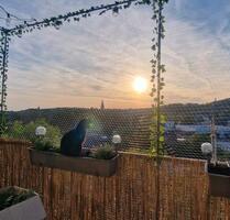 WBS Dachgeschoss Wohnung mit Blick auf Wuppertal