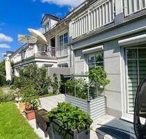 3-Zi.-Möblierte Garten-Wohnung wie im Haus: Terrasse, TG, Befristet 3–6 Monate - München Moosach