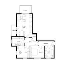 3 ZKB-Wohnung 88m² Garage Stellplatz - Ihrlerstein