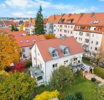 Exklusive 3-ZKB-Dachgeschosswohnung in zentraler Lage am Rande der Innenstadt - Augsburg