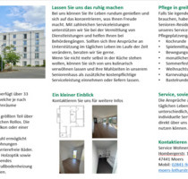 Barrierefreies betreutes Wohnen - Moers