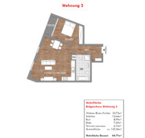 NEUBAU 2 Zimmerwohnung mit Garten zu vermieten - Nabburg