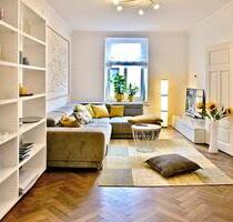 Sehr schön möblierte 3-Zimmer Altbau-Wohnung 100 qm - München Neuhausen-Nymphenburg