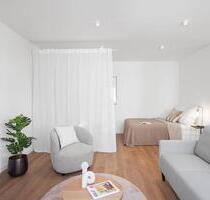 Erstbezug nahe Kö: Exklusives 45m² Apartment, EBK, Balkon, Aufzug, Möbliert - Düsseldorf Stadtbezirk 3