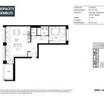 Luxury Living Unlocked – Modernes 2-Zimmer-Apartment mit Loggia im Crown II - Berlin Mitte