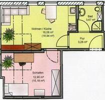 2-Raumwohnung im 1.OG, mit PKW-Stellplatz, in EA -Gothaerstrasse - Eisenach