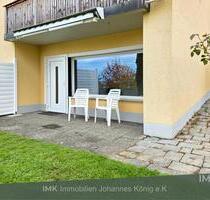 Gepflegte 2-Zimmer-Wohnung, Terrasse und toller Weitblick - Büchlberg