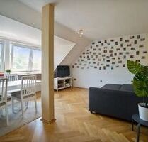 Teilmöblierte 2,5-Zimmer-Maisonette-Wohnung mit EBK in Düsseldorf - Kaarst