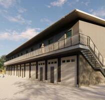 Lagerhallen und moderne Büros im Unternehmerpark KreboxXL - Krefeld Gellep-Stratum