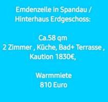 Schöne 2-Zimmer-Wohnung in der Emdenzeile in Spandau, - Berlin Charlottenburg-Wilmersdorf