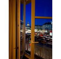 Großzügige Altbauwohnung mit Blick auf die Frauenkirche - Dresden