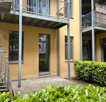 2 Zimmer Wohnung Magdeburg Stadtfeld Ost große Terrasse