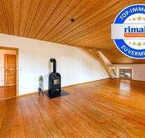 Großzügige DG-Whg. (120 m²) mit Schwedenofen & Balkon - Otterfing