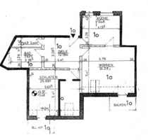 90qm Wohnung 3Zi, Balkon, Würselen Kasinostr.