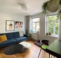 2-Zimmer-Altbauwohnung in Groß Borstel für 2 Monate ab 1225 - Hamburg Altona-Nord