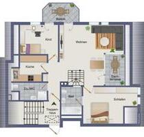 Familienfreundliche Maisonette-Wohnung am Silberberg - Leonberg