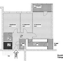 Böblingen: Wohngebiet Siebeneck (am Stadtpark), 3 Zi.-Mietwohnung