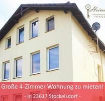 Große 4-Zimmer Wohnung zur Miete - in 23617 Stockelsdorf -