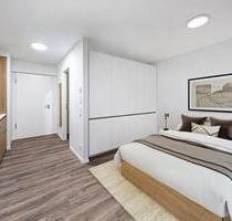 Erstbezug - Möbliertes 1 Zimmer-Apartment mit Einbauküche - Typ D1 - Rosensteinstraße - Stuttgart Stuttgart-Nord