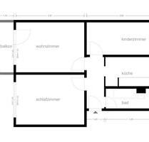 3 Zimmer Wohnung Bernburg 2. OG Balkon EBK - Bernburg (Saale)