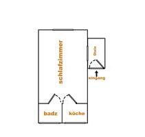 Mietwohnung - 487,00 EUR Kaltmiete, ca.  37,00 m² in Düsseldorf (PLZ: 40472) Stadtbezirk 6