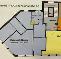 Büro oder Praxis räume zu vermieten in AB- Frohsinnstraße - Aschaffenburg Österreicher Kolonie