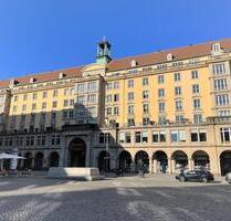 2 Terrassen mit den Blick auf Altmarkt - Dresden