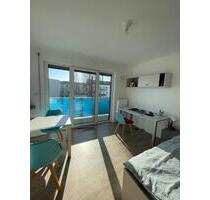 Furnished Studio Sublet With Big Balcony by the River. 30.12-9.02 - Berlin Treptow-Köpenick