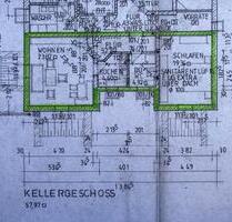 Helle 2 Zi.-SouterrainKeller Wohnung ab sofort zu vermieten! - Elsendorf
