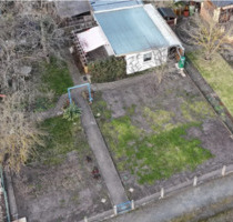 Pachtgarten Benndorf 368 m² Steinlaube Wasser Strom Kleingarten - Delitzsch