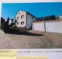 Baugrundstück mit Haus und Garage - Liederbach am Taunus