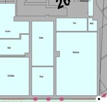 3 Zimmer Wohnungen in Ohligs - 985,00 EUR Kaltmiete, ca.  100,00 m² in Solingen (PLZ: 42697) Ohligs