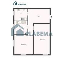 Zentrale 2-Zimmer-Wohnung mit Tageslichtbad und Stellplatzoption zu vermieten - Parchim
