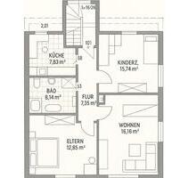 Schöne 3 Zimmer Dachgeschosswohnung mit Balkon 71 m2 - Siershahn