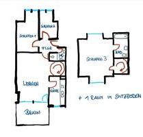 4 Zi.-Whg. in Sanitz mit Balkon nach West und Pkw-Stellplatz - Rostock Alt Bartelsdorf