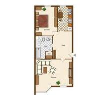 Roßwein - 70m² 2-R.-Wohnung im 1. OG zu vermieten