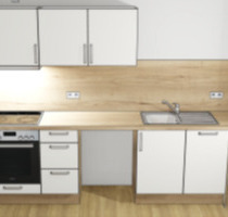 Hier kocht der Chef noch selbst…neu sanierte 3-RW mit Einbauküche u. Wanne!!! - Halsbrücke