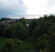 Bad Endorf Wohnug mit toller Aussicht Balkon Holz Sichtdachstuhl