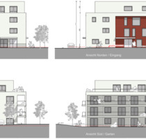 2-3 Zimmer Wohnung mit großem Balkon in Baugruppe - Langenau