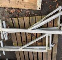 Stahlausleger 1 m mit Abstützstange für Alfix,Layher u. Baumann. - Koblenz Bisholder