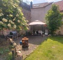 Kleines süßes Haus Fachwerkhaus Wohnung mit Garten zu vermieten - Halberstadt