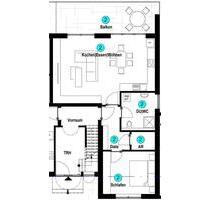 Schöne 1,5-Zimmer-Wohnung in ruhiger Lage - Hohentengen