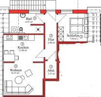 Dachgeschoss-Wohnung 48m² - 480,00 EUR Kaltmiete, in Rhauderfehn (PLZ: 26817)